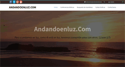 Desktop Screenshot of andandoenluz.com